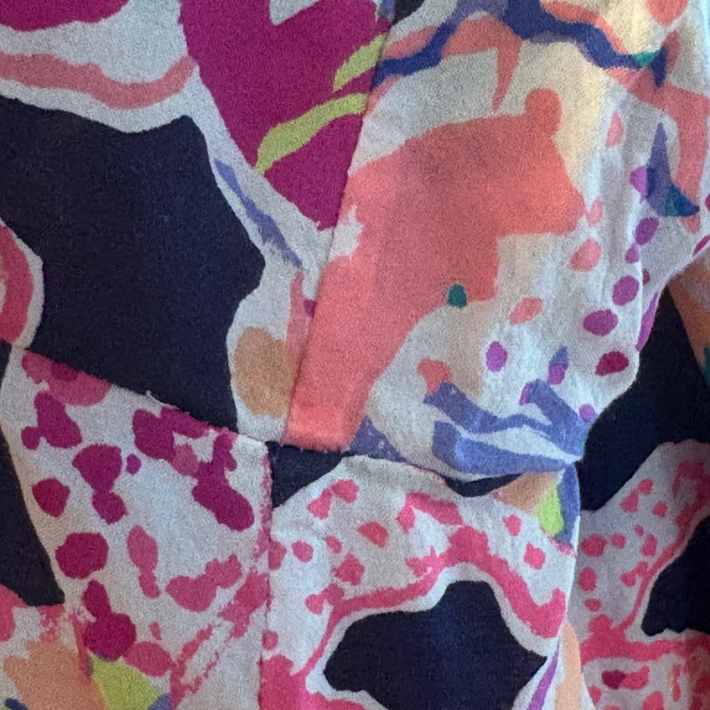 Lilly Pulitzer Alanna open shoulder dress - Large - Tipping Point - Picture 8 of 8